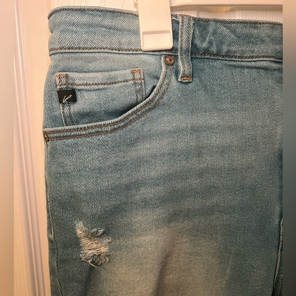Kancan Distressed Light Blue Women's Jeans Size XL